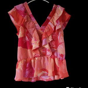 Sofia by Sofia Vergara Colorful Top Size Small New